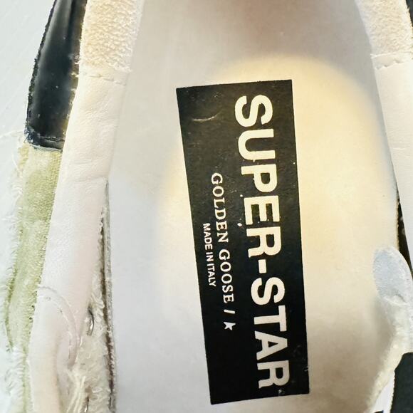 Golden Goose Pink and Silver Star Sneakers - Picture 9 of 9